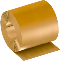 Фольга бронзовая 0,1x1500 мм (100 мкм) БрБ2 ГОСТ 1789-2013