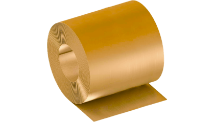 фольгу бронзовую 1,5x110 мм (100 мкм) БрБ2 купить в Москве