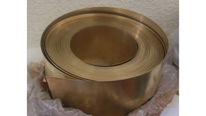 фольгу латунную 4x90 мм (4000 мкм) Л63 купить в Москве