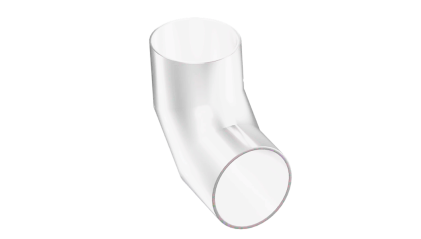 кожух оцинкованный для отвода 30° 60x0,55 мм купить в Москве