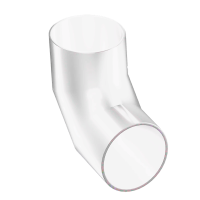 Кожух (окожушка) оцинкованный для отвода 90° 160x0,55 мм ГОСТ 30732-2020