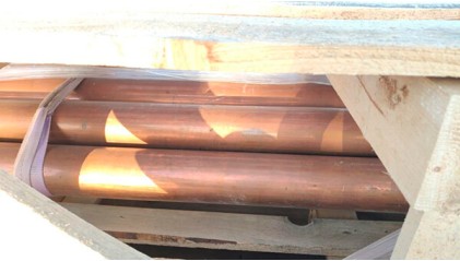 круг медный горячедеформированный 75 мм М1 купить в Москве