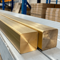 Квадрат латунный ГКВНП 15x15 мм Л63 ГОСТ 2060-2006