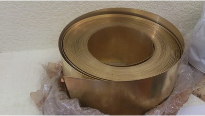 ленту латунную ДПРНМ 100x0,08 мм ЛМц58-2 купить в Москве