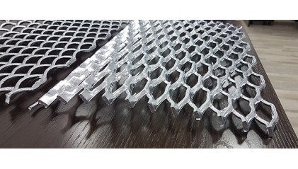 лист стальной оцинкованный просечно-вытяжной ПВЛ 406 4x1000x2000 мм Ст3пс купить в Москве