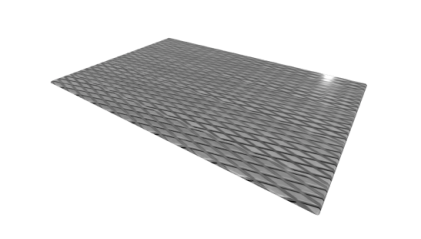 лист нержавеющий рифленый ромб 3 мм 12Х18Н10Т купить в Москве