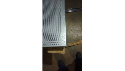 лист перфорированный нержавеющий 0,1 мм Rg 2-2 12Х18Н10Т купить в Москве