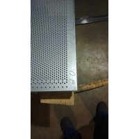 Лист перфорированный нержавеющий 0,1x1000x2000 мм Rv 1,1-2,2 12Х18Н10Т ГОСТ 58602-2019