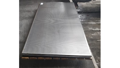 лист перфорированный нержавеющий 0,1 мм Qg 5-8 08Х18Н10Т купить в Москве