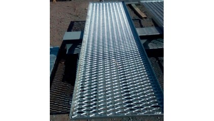 лист стальной просечно-вытяжной ПВЛ 508 5x1000x2000 мм 09Г2С купить в Москве