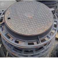 Люк чугунный ГТС легкий круглый Л 780x75 мм СЧ10 ГОСТ 8591-76