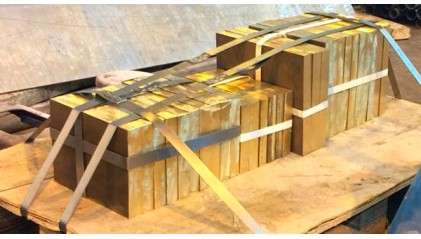 плиту латунную 50 мм ЛЖМц59-1-1 купить в Москве