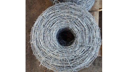 Проволока колючая двухосновная 2,4 мм Глидден (Glidden) фото проволоку колючую двухосновную 2,4 мм Глидден (Glidden) купить в Москве