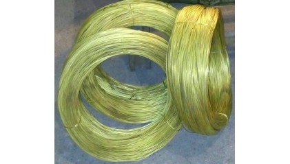 Проволока латунная 1 мм Л80 фото проволоку латунную 1 мм Л80 купить в Москве