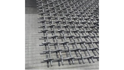 сетку рифленую для грохотов 40x40 6 мм 12Х18Н10Т купить в Москве