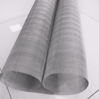 Сетка микронная сварная нержавеющая 0,056x0,056x0,04 мм 08Х18Н10 ТУ 14-4-507-99