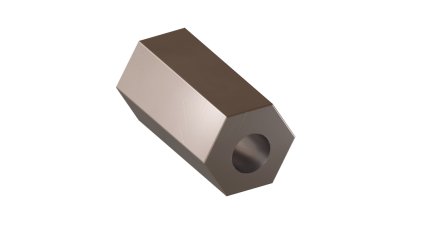 шестигранник буровой пустотелый 25x7,6 мм 55С2 купить в Москве