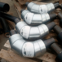 Скорлупа ППУ-ОЦ для отвода 90° 325x450 мм ГОСТ 30732-2020