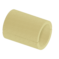 Скорлупа ППУ без покрытия 133x40 мм для труб ГОСТ 30732-2020