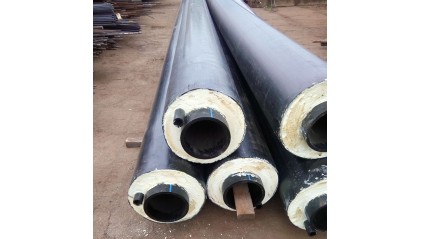 скорлупу ППУ-ПЭ 530x100 мм для труб купить в Москве