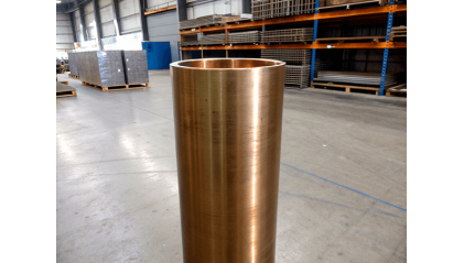 трубу бронзовую литую 150x25 мм БрБ2 купить в Москве