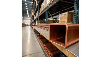 трубу медную профильную квадратную ДКВНТ 10x10x2,5 мм М1 купить в Москве