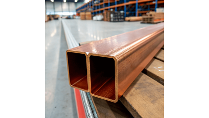 трубу медную профильную прямоугольную ДПРНМ 110x30x3,5 мм МН16 купить в Москве