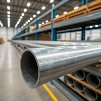 Труба оцинкованная бесшовная г/д 65x8 мм 10Г2 ГОСТ 8732-78