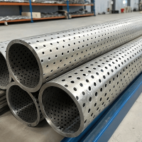 Труба нержавеющая перфорированная бесшовная 168x5 мм 12Х18Н10Т ГОСТ 9940-81