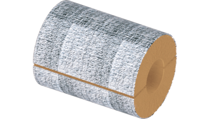 цилиндр теплоизоляционный базальтовый 720x30x1000 мм Г1 Ц 100 купить в Москве