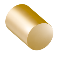 Круг латунный фото