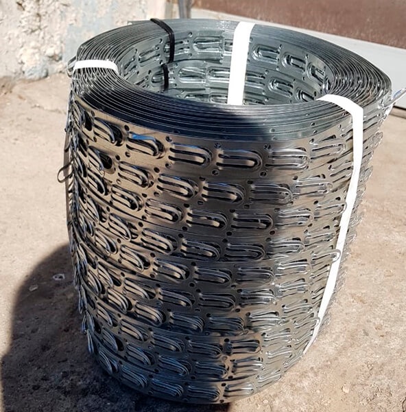 Лента стальная монтажная перфорированная волна 20x0,55 мм 08пс ГОСТ 14918-80 фото