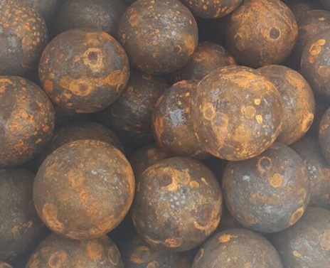 Шары мелющие, помольные стальные 80 мм Ст3 ГОСТ 7524-2015 фото