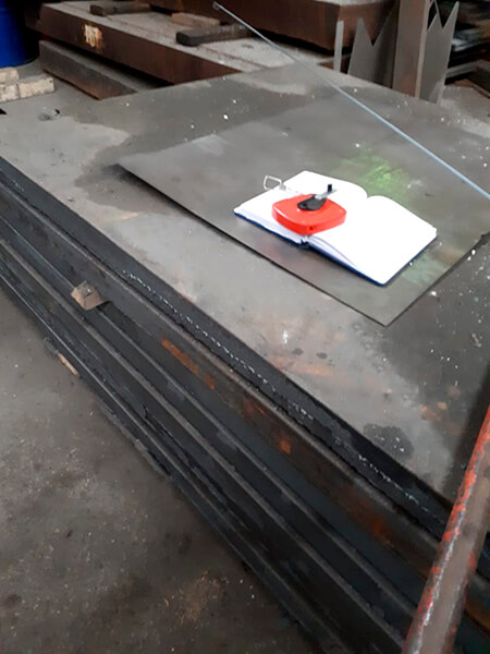 Плита стальная конструкционная 9 мм 09Г2С ГОСТ 1577-93 фото