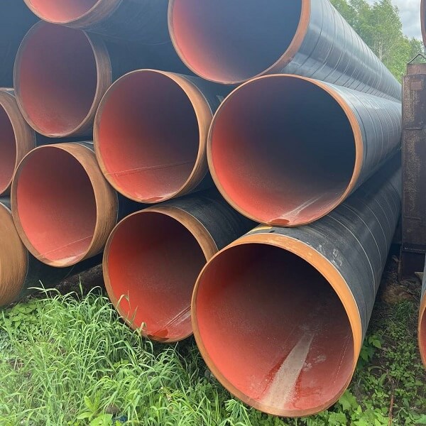 Труба в ВУС изоляции двухслойная 530x7 мм 09Г2С ГОСТ 9.602-2005 фото